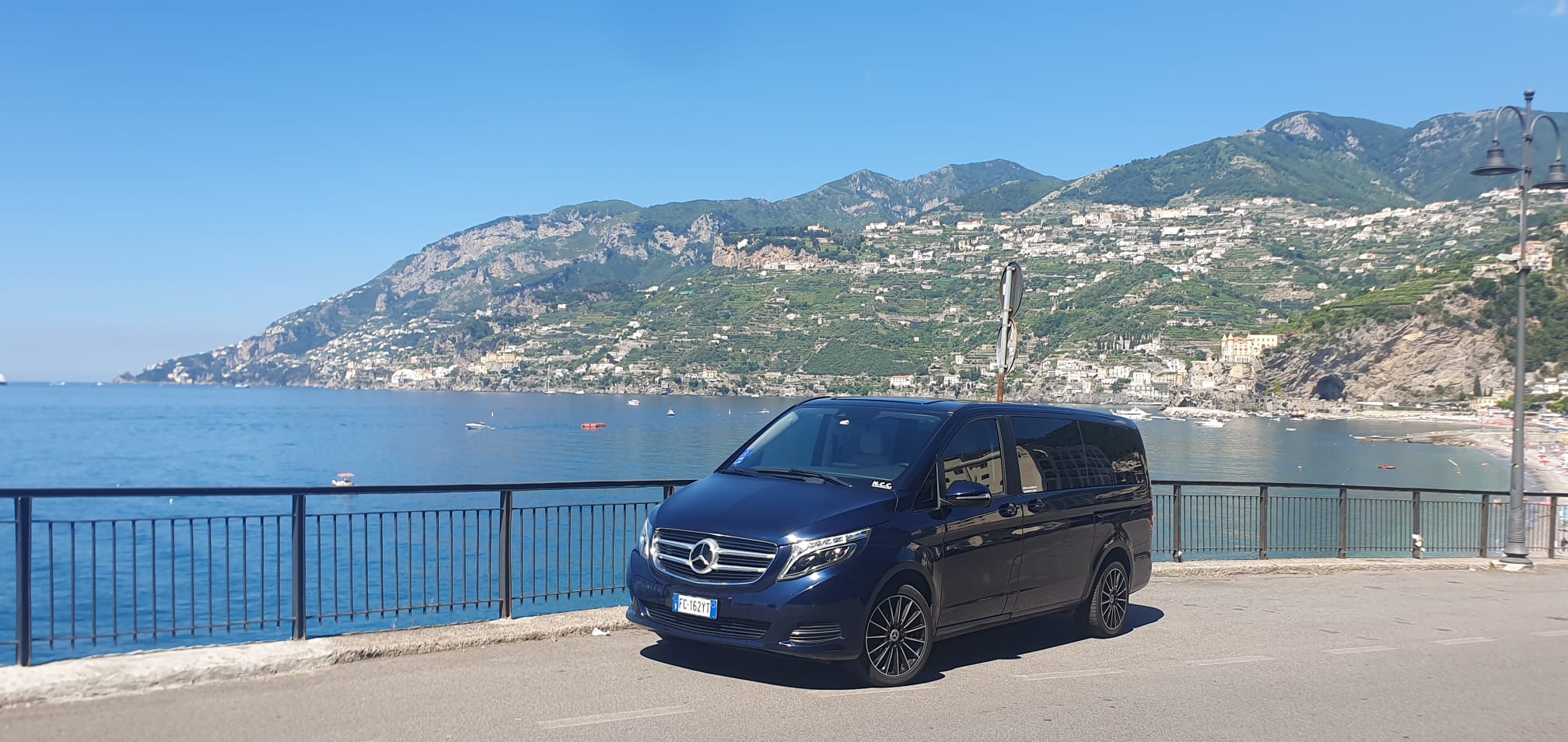 Tour Costiera Amalfitana con Mercedes V-Class